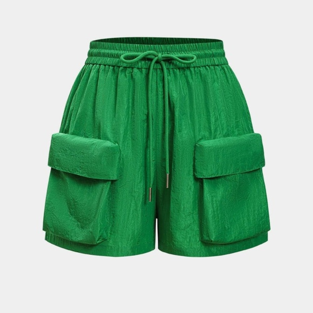 Micas Solid Flap Pocket Shorts UP-10 M